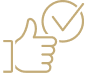 A stylized checkmark inside a circle, with a house icon and a dollar sign, symbolizing all utilities included.